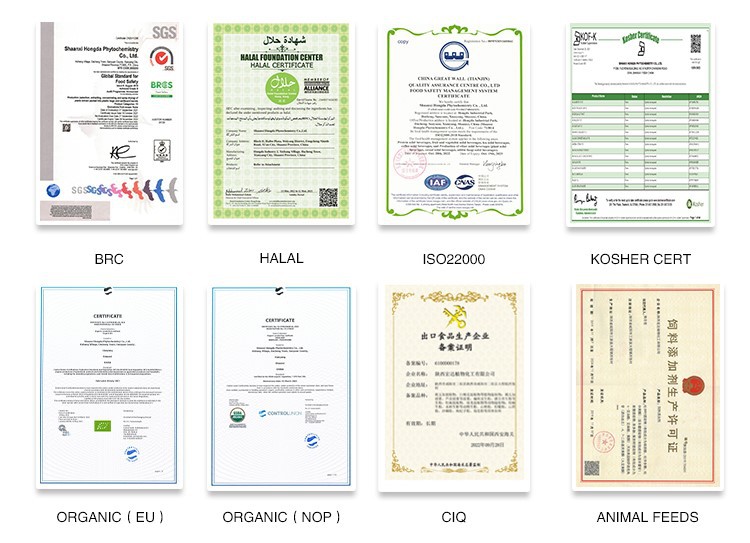 OUR CERTIFICATIONS